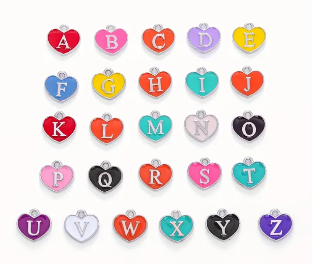 Clutch Charm Chain with Five Custom Charms